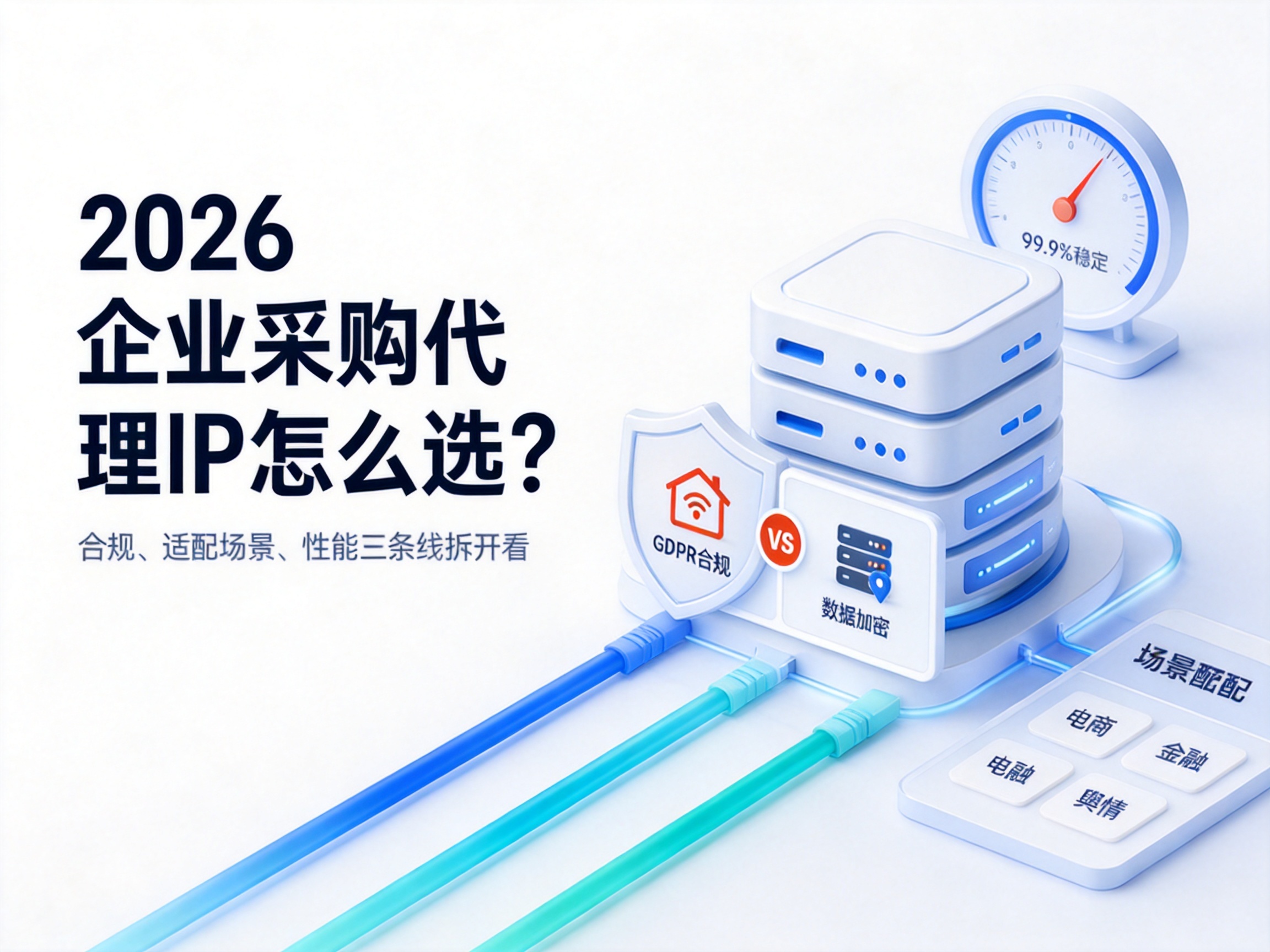 2026企业采购代理IP怎么选？合规、适配场景、性能三条线拆开看