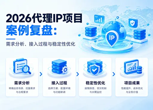 代理IP项目案例复盘：需求分析、接入过程与稳定性优化